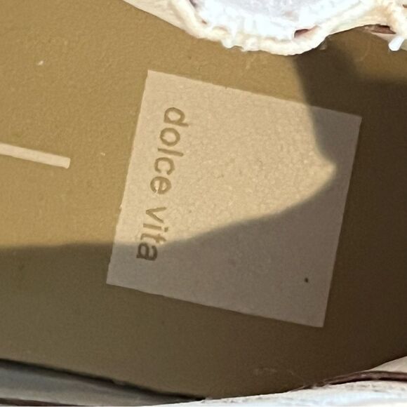 Dolce Vita Waite Suede Platform Wedge Sneaker Booties in Taupe NWT! Size 9 1/2 - Picture 11 of 11